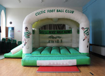 Celtic Football bouncing castle hire Cork City