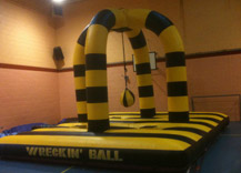 Wrecking Ball Bouncing Castle for hire in Cork